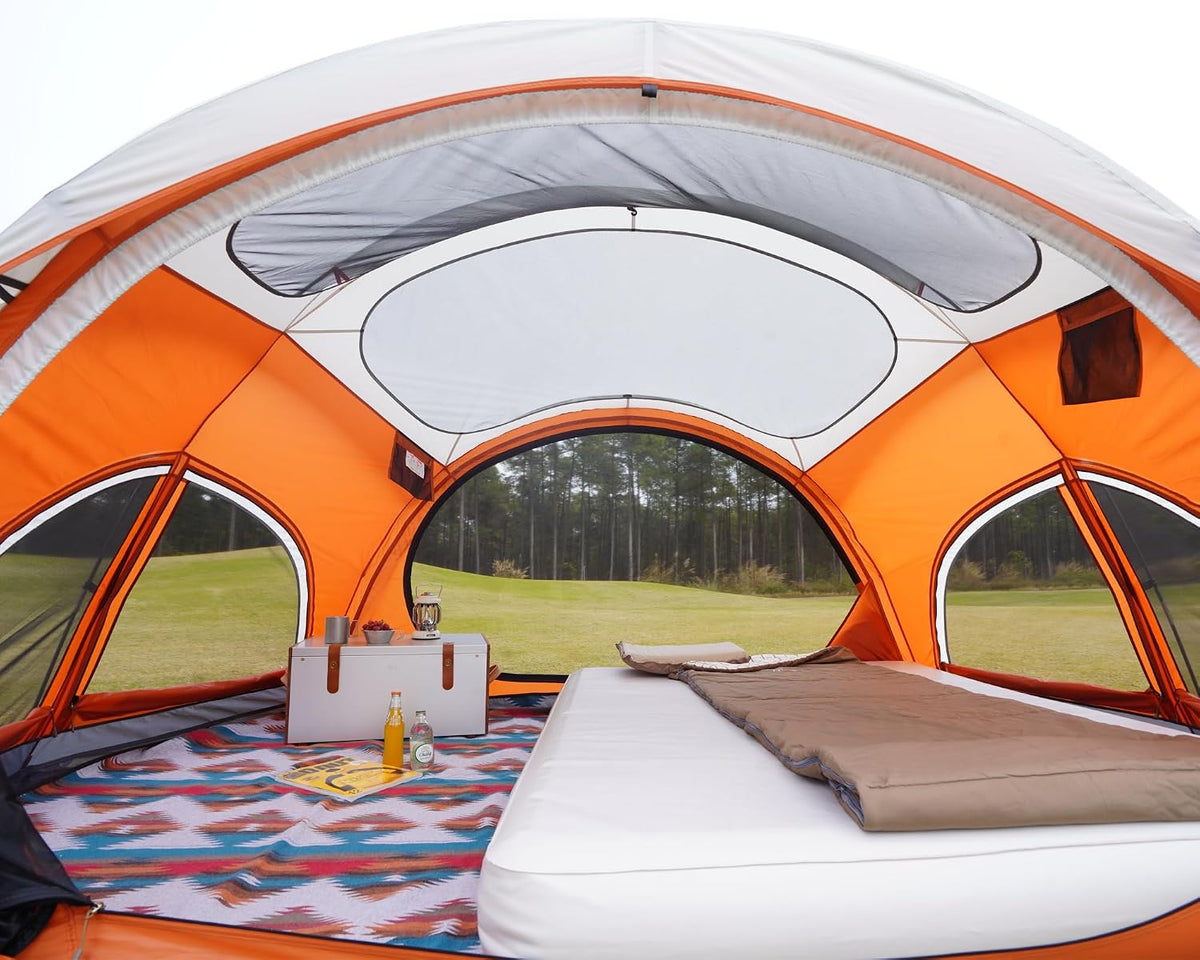 Vidalido 3-4 Person Camping Tent Easy Setup with Mesh Screen