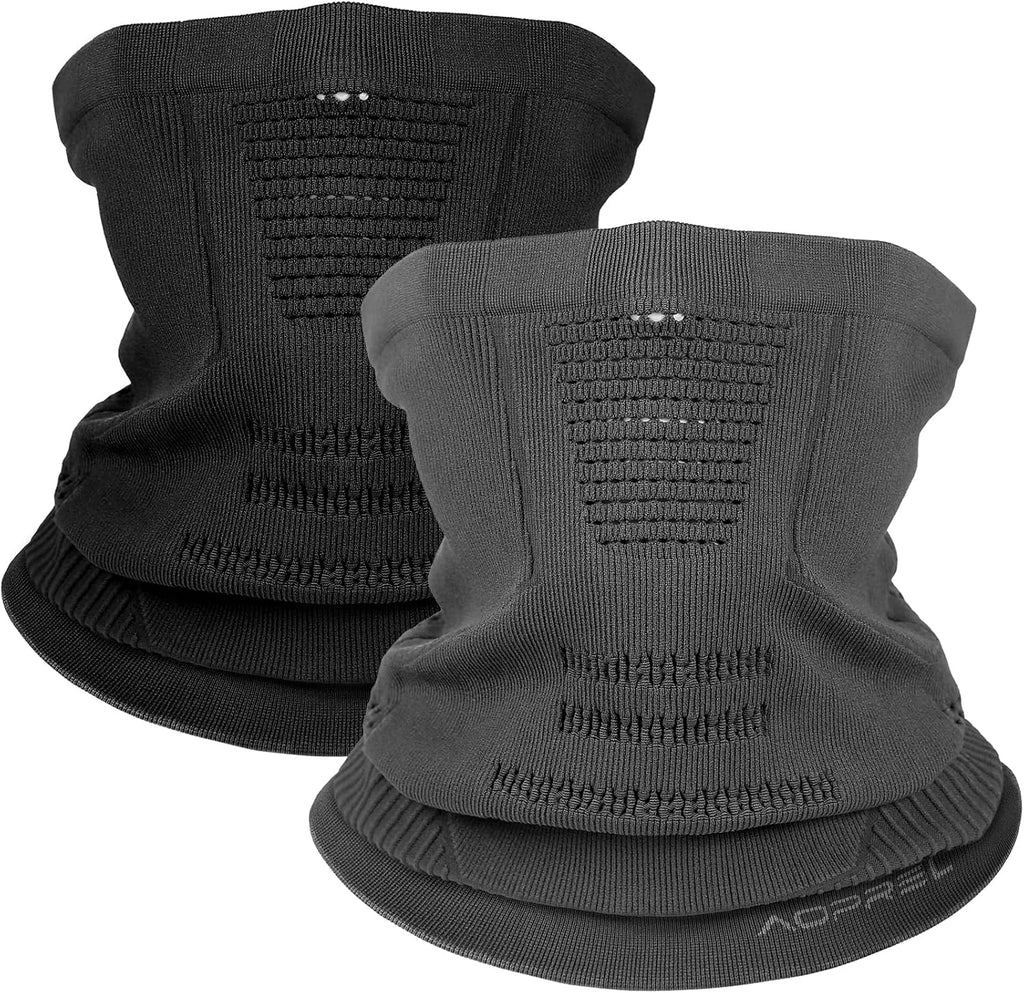 AOPREL Winter Neck Gaiter Breathable Neck Warmer Windproof Half-Face Mask