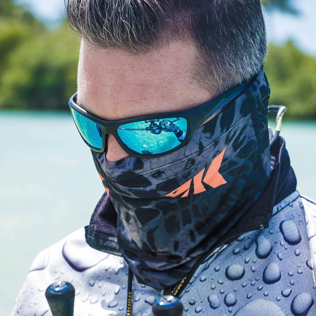 KastKing Sol Armis UPF50+ Neck Gaiter, Hydrocool Fishing Mask, Men & Women