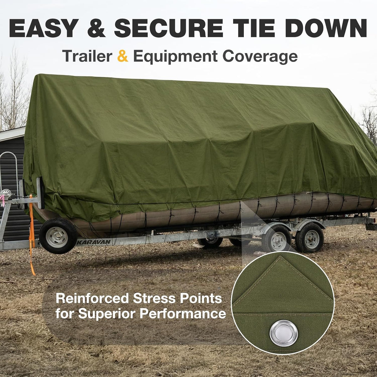 Winpull Heavy Duty Canvas Tarp 10x12 ft, 12oz (350 GSM) Cotton Canvas Water-Resistant Tarp with Rustproof Grommets, Tear-Resistant Outdoor Cover for Wood Piles, Camping, Trailer & Equipment