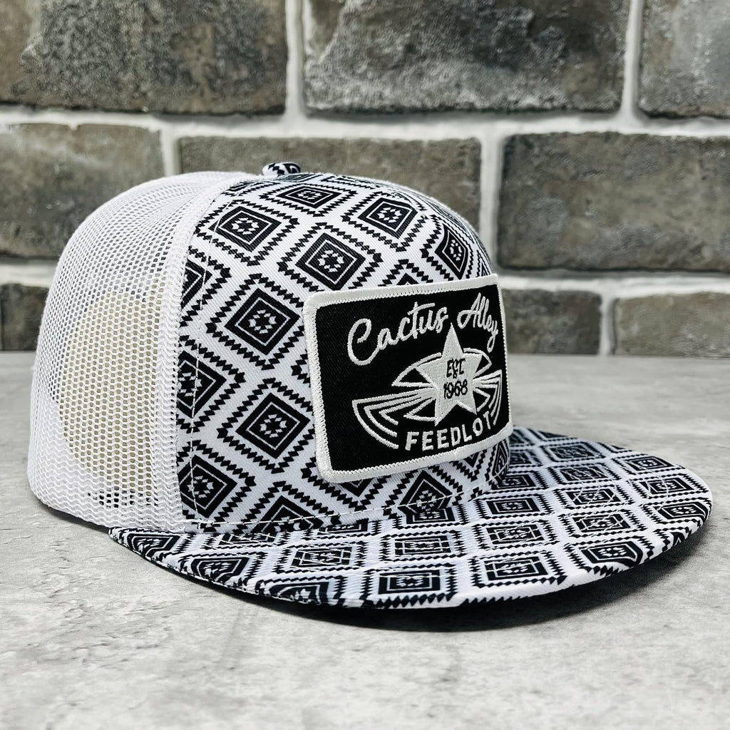 CACTUS ALLEY HAT CO. Western Lifestyle Texas Ranch Rodeo Inspired Adjustable Snapback Patch Hat