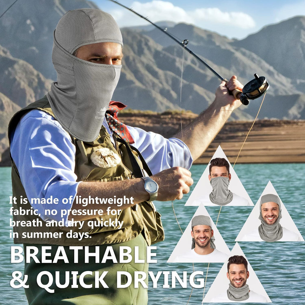 Balaclava Ski Mask, Sun Protection Breathable Face Cover Men Women