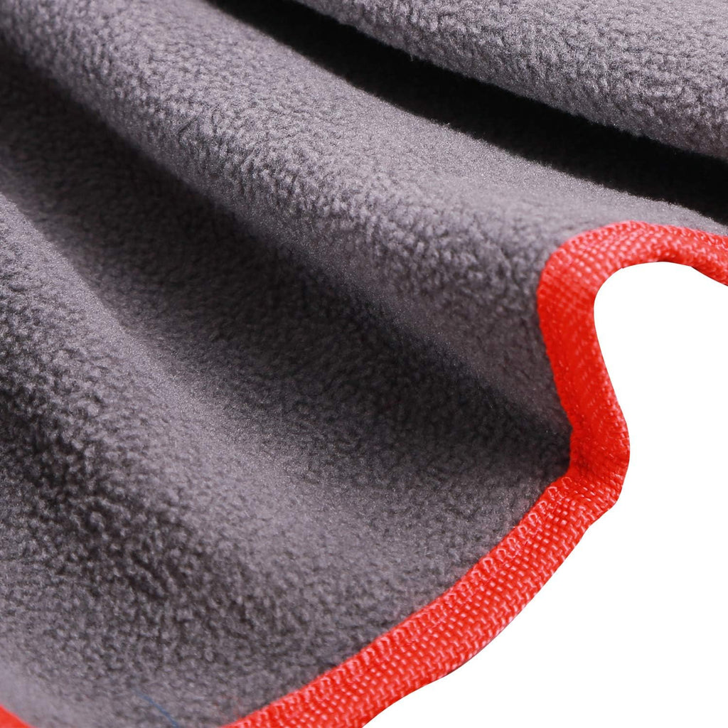 REDCAMP Large Waterproof Stadium Blanket for Cold Weather, Soft Warm Fleece Camping Blanket Windproof for Outdoor Sports, Dark Blue