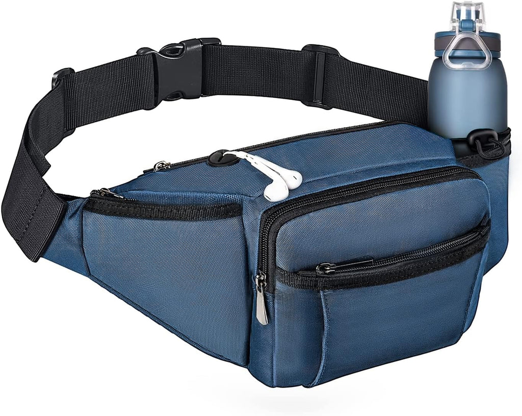 NOOLA Fanny Pack with Water Bottle Holder, Hiking Waist Bag for Men Women