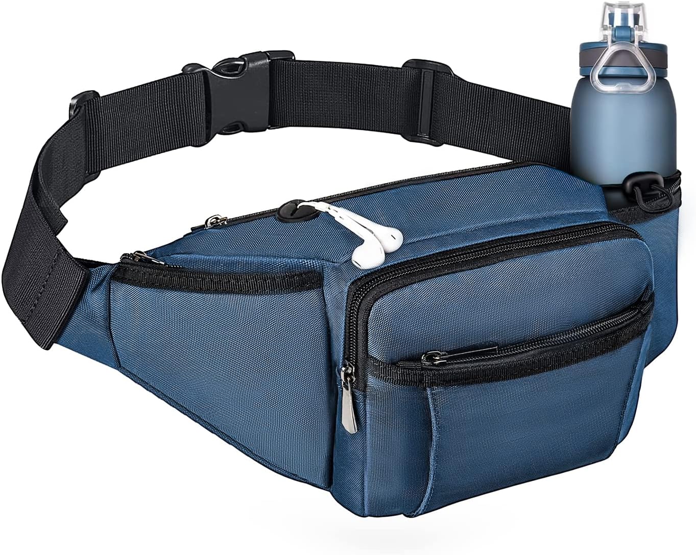NOOLA Fanny Pack with Water Bottle Holder, Hiking Waist Bag for Men Women