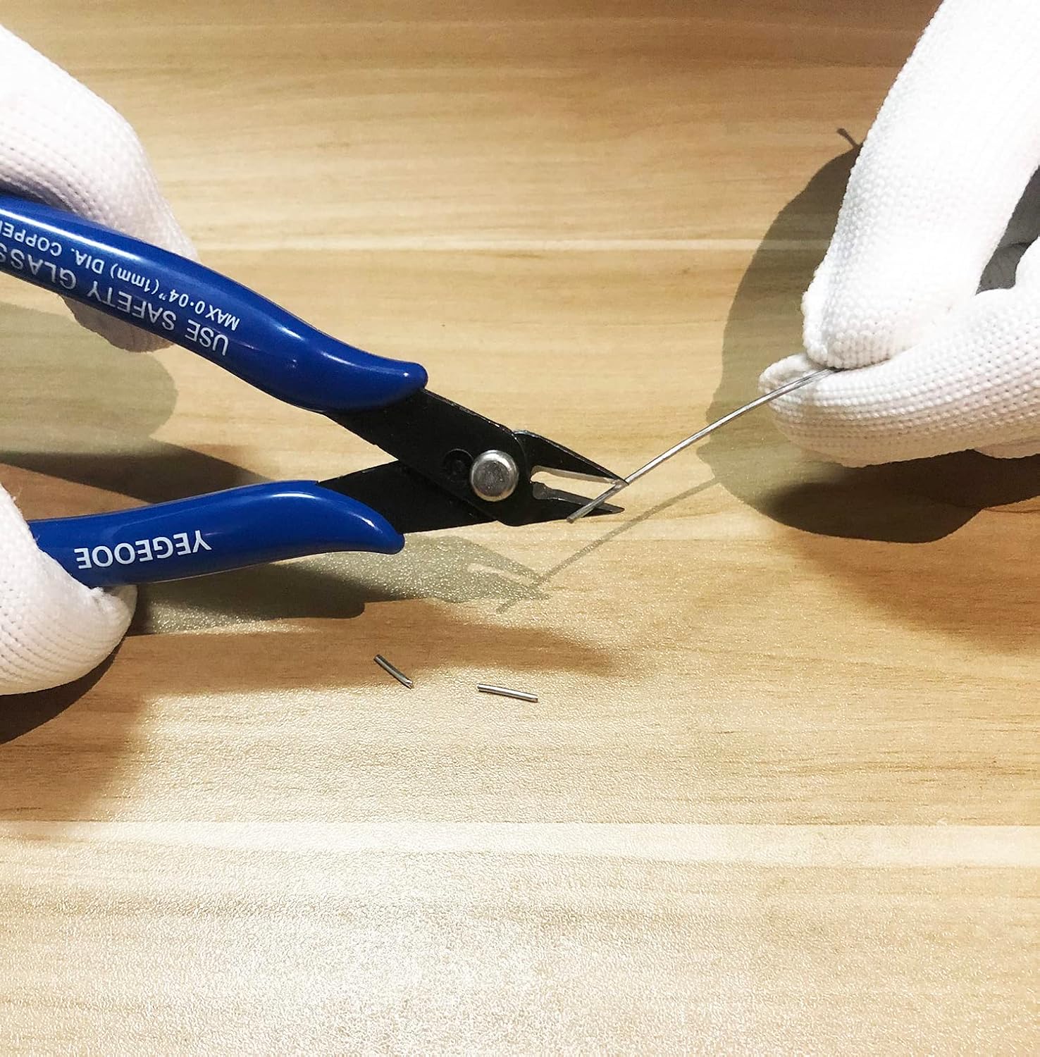 Small Wire Cutters, 10PACK Precision Diagonal Cutting Pliers Side Cutter, Nippers, Micro Flush Cutters, Shear Cutters, Wire Snips