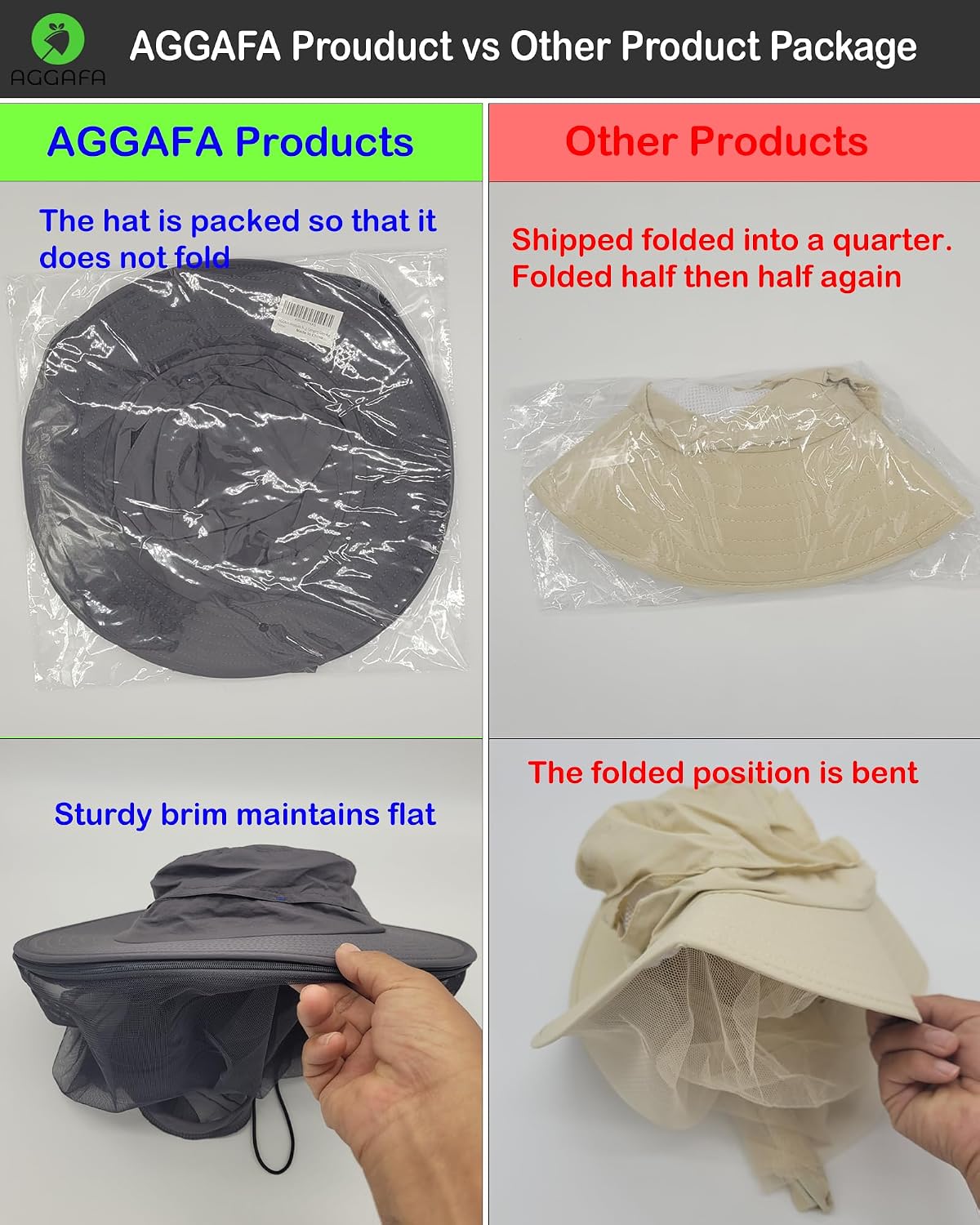 Mosquito Head Net Hat with Fine Mesh for Gardening, Fishing, Camping