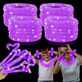 24 PCS Purple Glow Sticks Party Favors Supplies Toys for Kids Adults