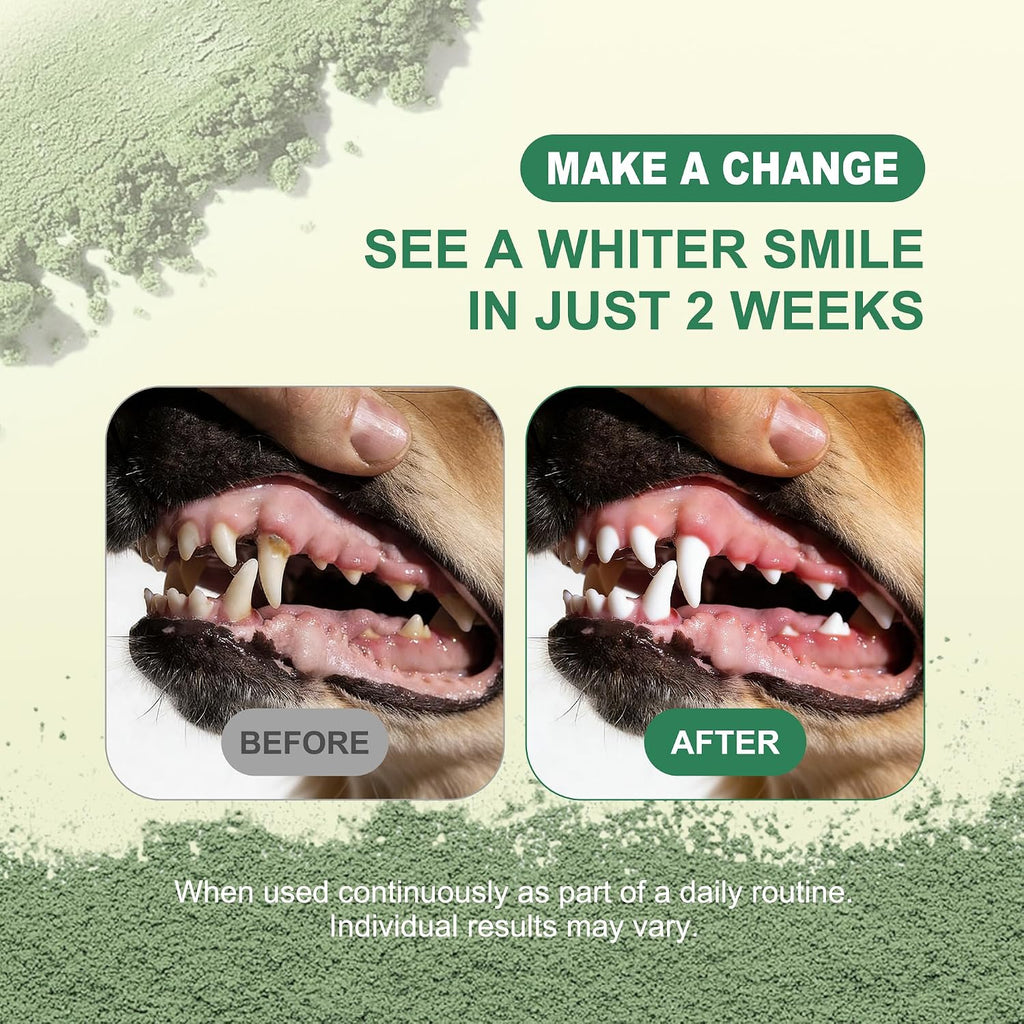Dog Dental Powder for Teeth Cleaning & Breath Freshener 150g