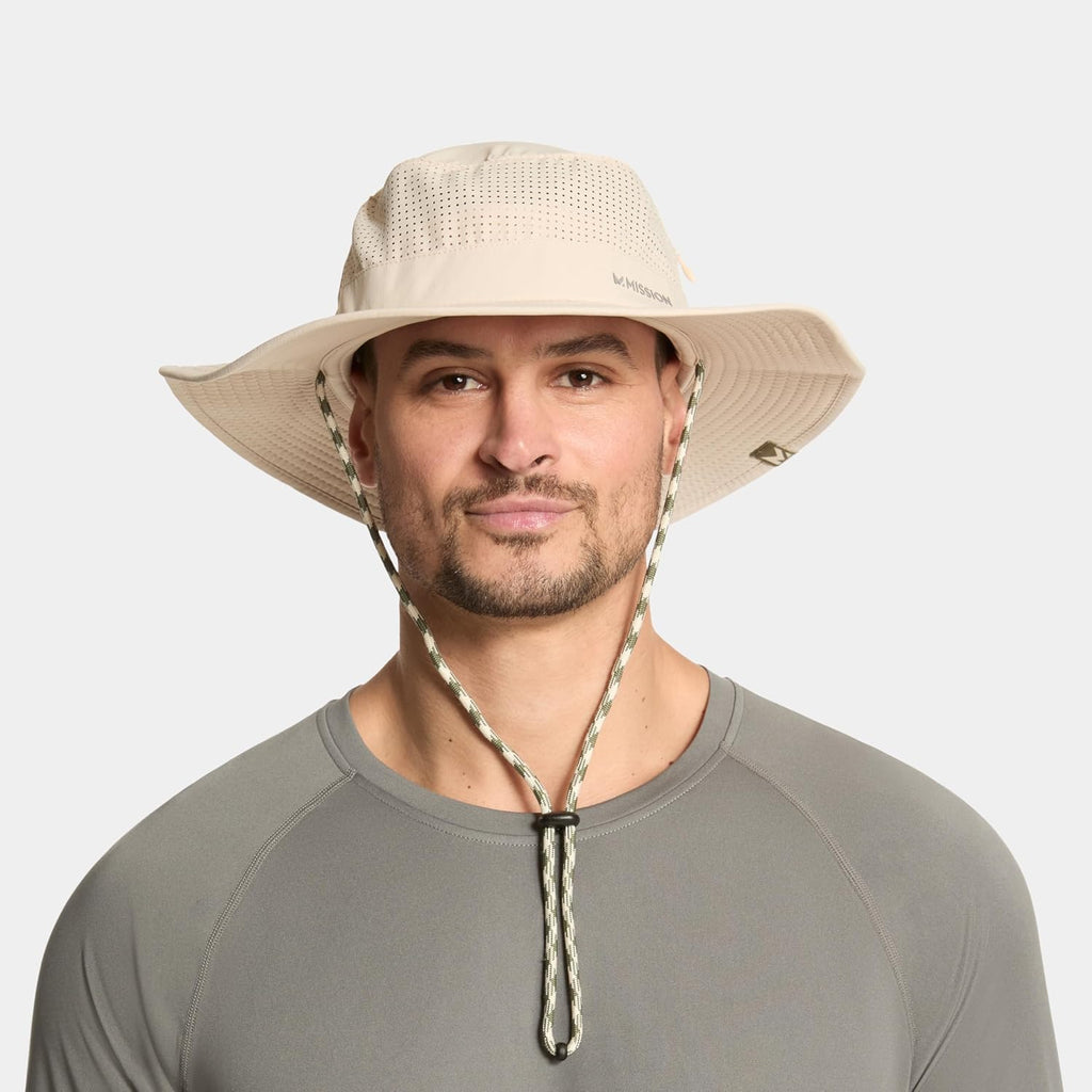 MISSION Cooling Anywhere Boonie Hat - Unisex Wide-Brim Hat for Men & Women - Cools Up to 2 Hours - UPF 50 Sun Protection