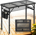 DeeprBetter Folding Camping Table, 3ft Camping Table Aluminum Folding Table