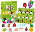 ARTPAR Air Dry Clay Kit for Kids - 12 Fruit DIY Modeling Magic Clay Sets