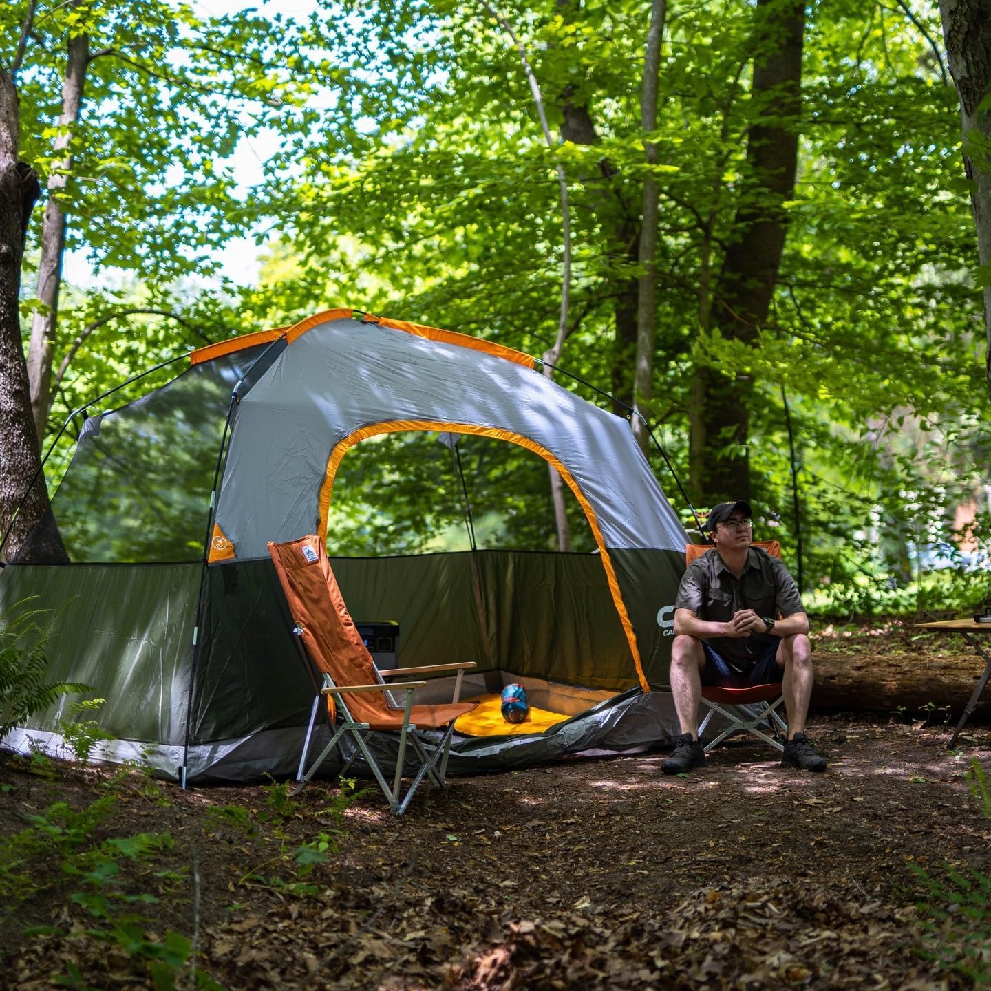 CAMPROS CP Tents for Camping 2/4/6 Person, Waterproof Windproof Dome Tent