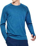 MIER Men's UPF 50+ Rash Guard Long Sleeve Shirts Dry Fit Fishing Running