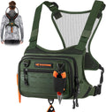 KastKing BaitBoss Water-Resistant Fishing Chest Pack; Fishing Bag for Men