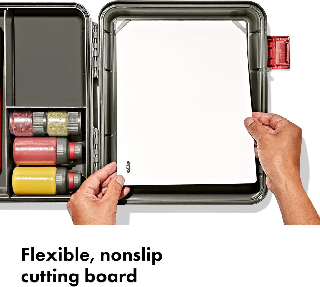 OXO Outdoor Camp Kitchen Prep Set, Camping Cooking Set