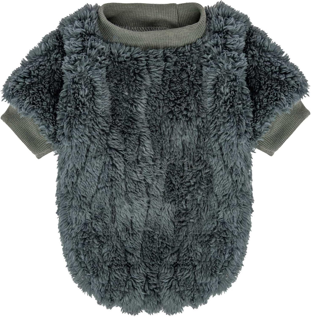 FabriCastle Dog Sweater, 3-Pack Dog Clothes & Coat, Pet Jacket for Small & Medium Dogs Boy or Girl, Soft and Warm Cat Sweaters Doggy Apparel Costumes Christmas (Dark teal,Army green,Dark grey, Medium)