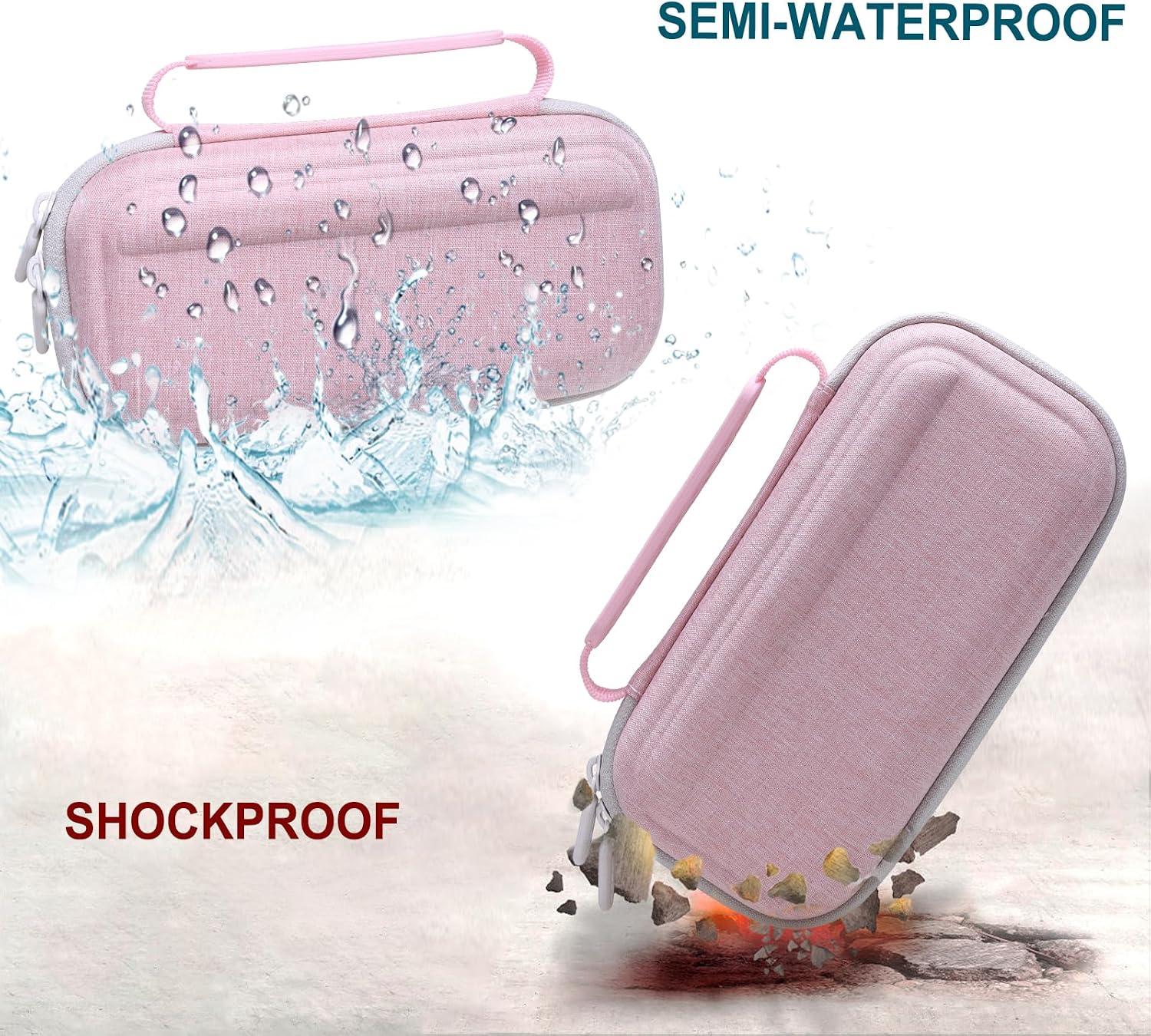 4K Digital Camera Case for Duluvulu/W & O/Gavonde/VJIANGER/FACLAM Pink