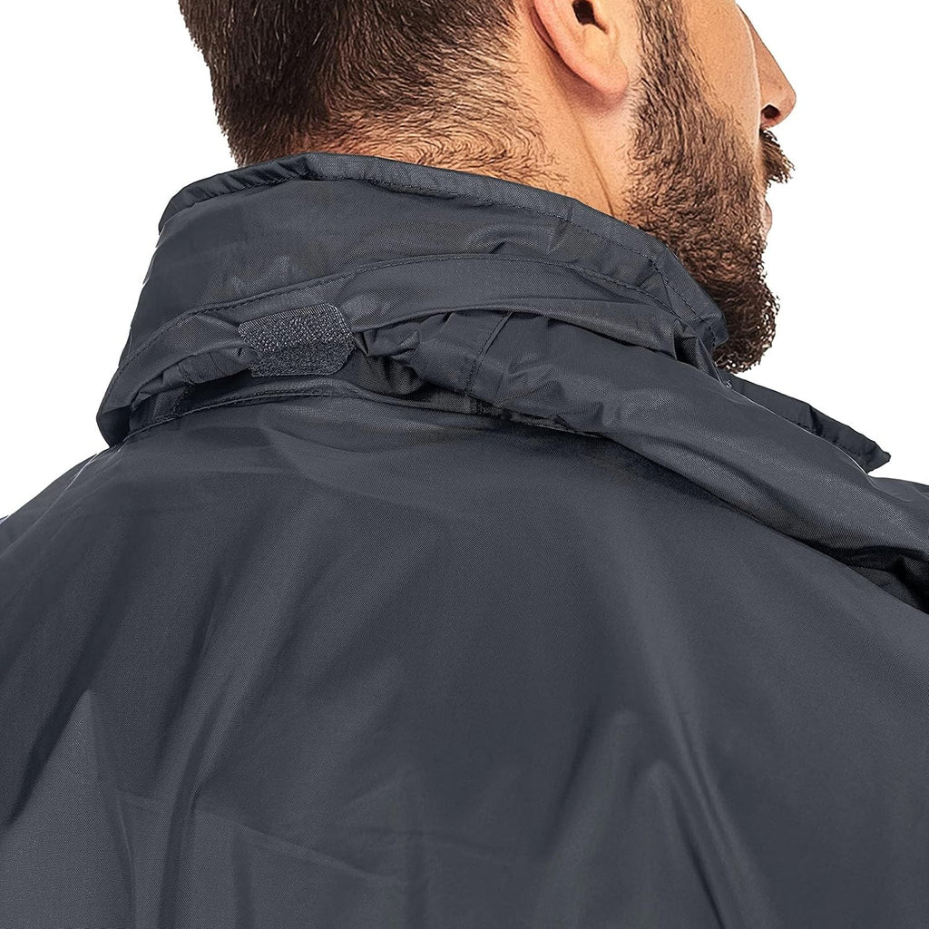 33,000ft Men's Packable Rain Jacket Lightweight Waterproof Golf Raincoat