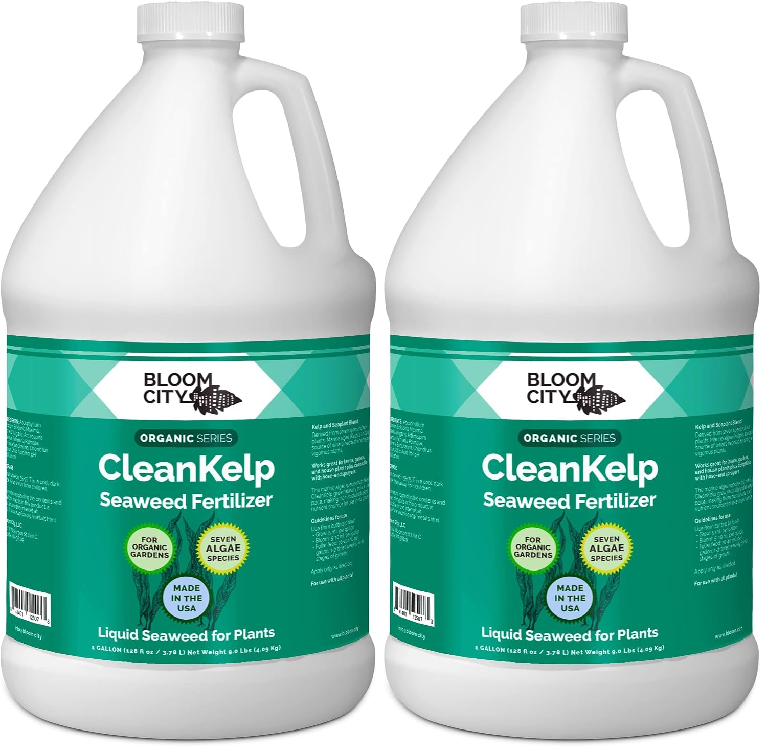 Bloom City Seaweed and Kelp Liquid Fertilizer for Plants, 32 oz