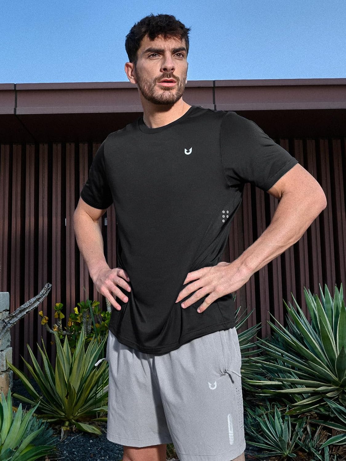 NORTHYARD Men's Athletic Running T-Shirts Quick-Dry Lightweight Workout