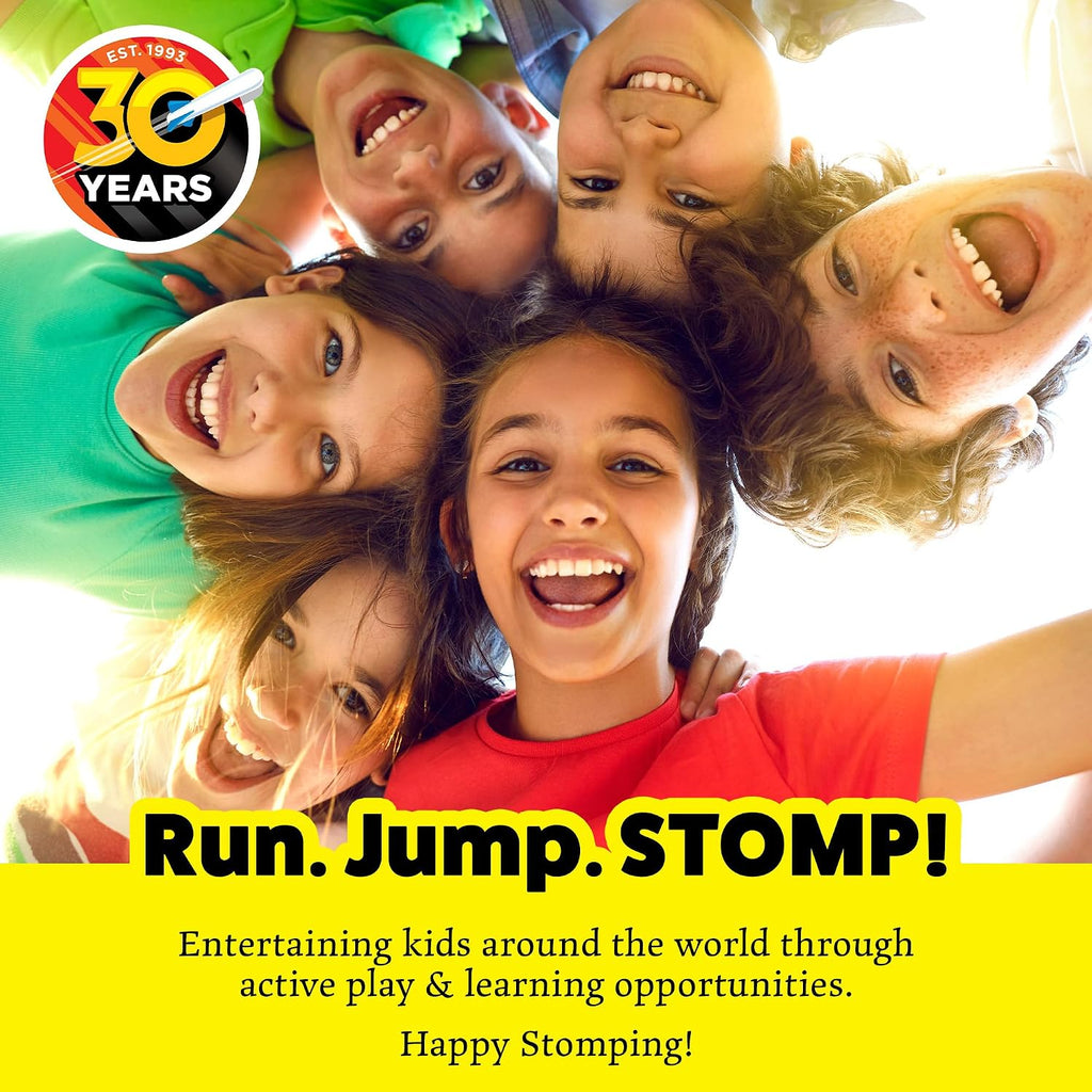 Stomp Rocket Stunt Plane Rocket Launcher Toy for Kids - 3 Foam Airplane Toy