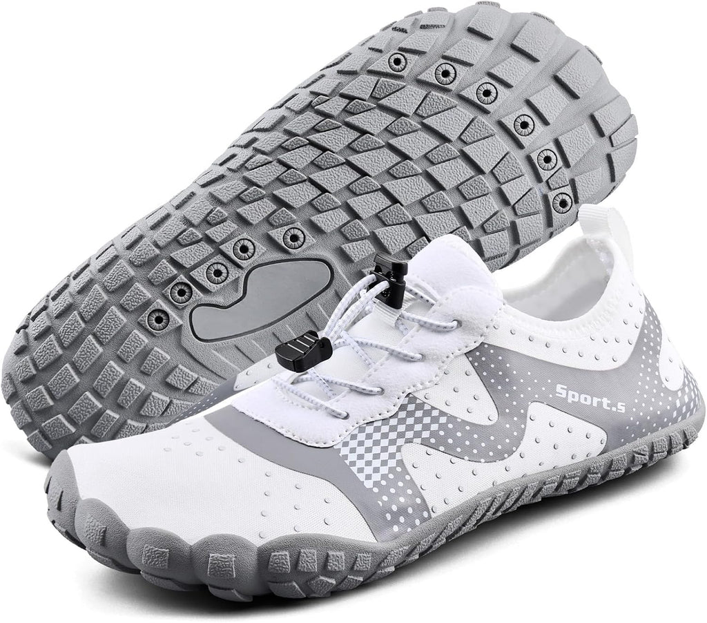 Water Shoes for Men Barefoot Quick-Dry Aqua Sock Outdoor Athletic Sport Shoes for Kayaking, Boating, Hiking, Surfing, Walking