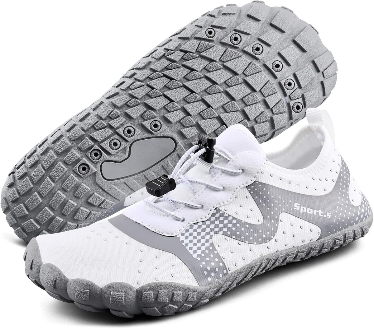 Water Shoes for Men Barefoot Quick-Dry Aqua Sock Outdoor Athletic Sport Shoes for Kayaking, Boating, Hiking, Surfing, Walking