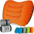 Crisonky Camping Pillow,Ultralight Inflatable Travel Pillow for Backpacking