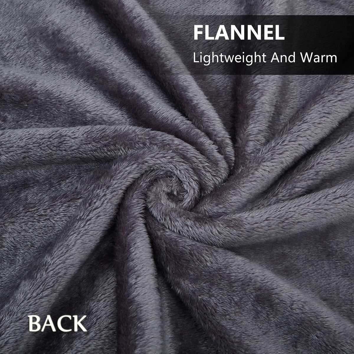 forestfish Fleece Wearable Blanket Oversized, Comfy Lightweight Lap Blanket Poncho Throw With Buttons, 63“x 55” (Grey, Medium(55”x39”))