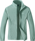 GIMECEN Women's Full Zip Soft Polar Fleece Jacket Outdoor Recreation Coat