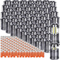 KUNHE LED 60 Pack Camping Lantern Battery-Operated (Includes 180 AA Alkaline Batteries) 350 lumens IPX4 Waterproof Lanterns for Power Outages Emergency Hurricane Storm Outdoor Camping