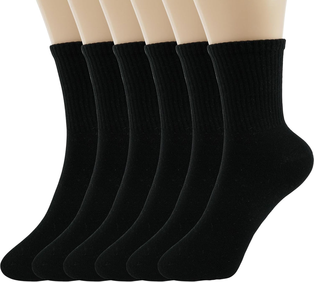 BomKinta Women Calf Socks Athletic Crew Sock