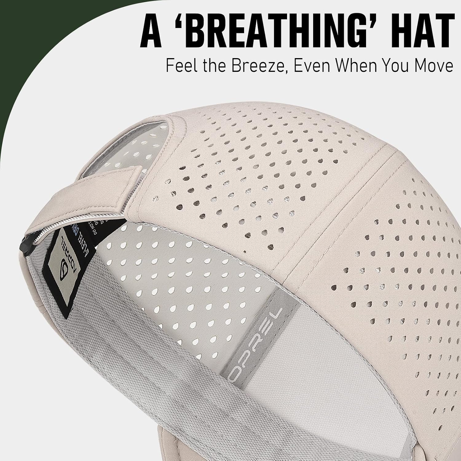 AOPREL Baseball Cap Breathable Mesh Golf Hat Quick Dry Adjustable Baseball Hats for Men and Women Sport Running Workout