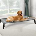 Czpalo Outdoor Elevated Dog Bed for Large Sized Dogs, No-Tool Assembly.