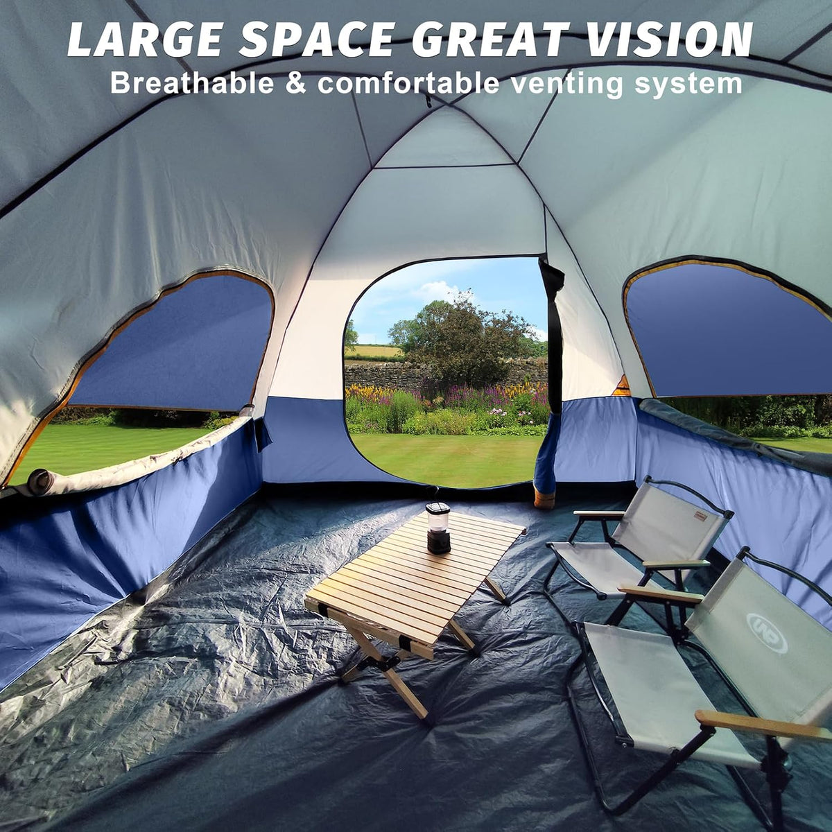 UNP SUV Dome Tent for Camping Outdoor 6 Person Car Camping Tent