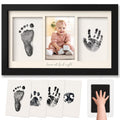 Inkless Hand and Footprint Kit, Boy Girl Newborn Keepsake (Onyx Black)