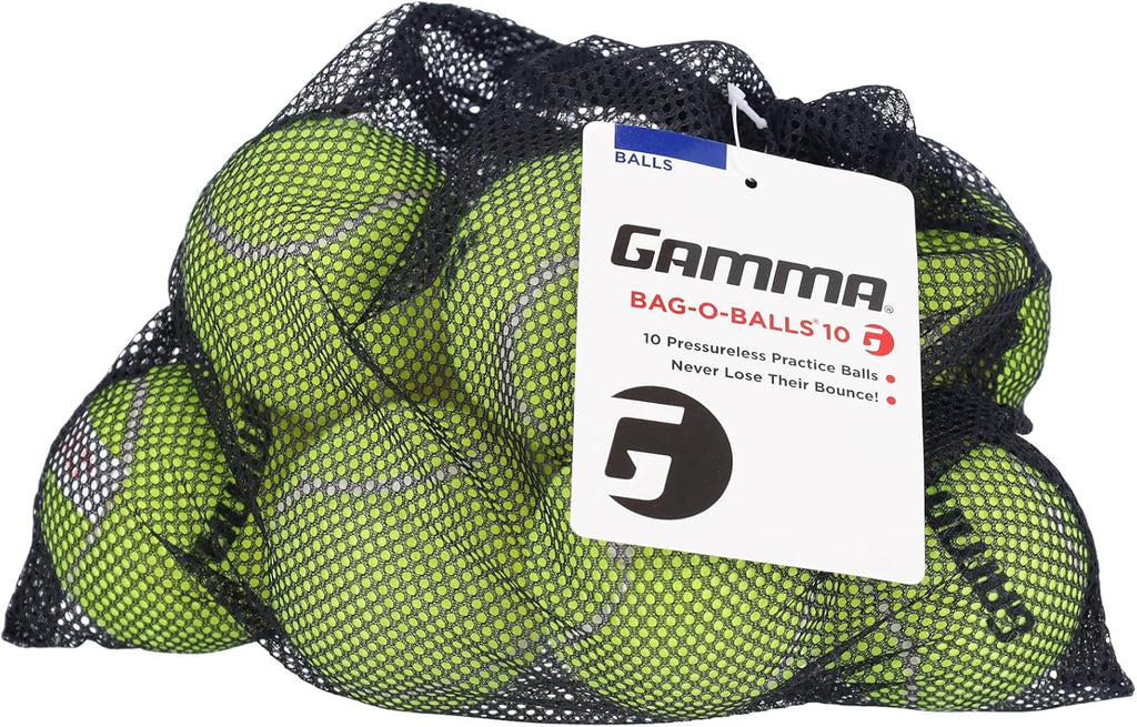 Gamma Sports Pressureless Tennis Balls Box - Ideal for Practice, Teaching, and Training with High-Visbility Felt - Indoor and Outdoor Court Play - 48 and 75 Pack Sizes