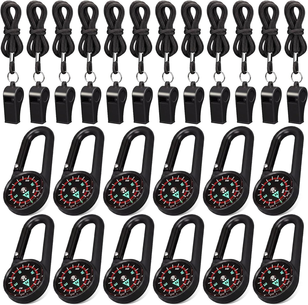 Honoson Emergency Whistle Compass Set