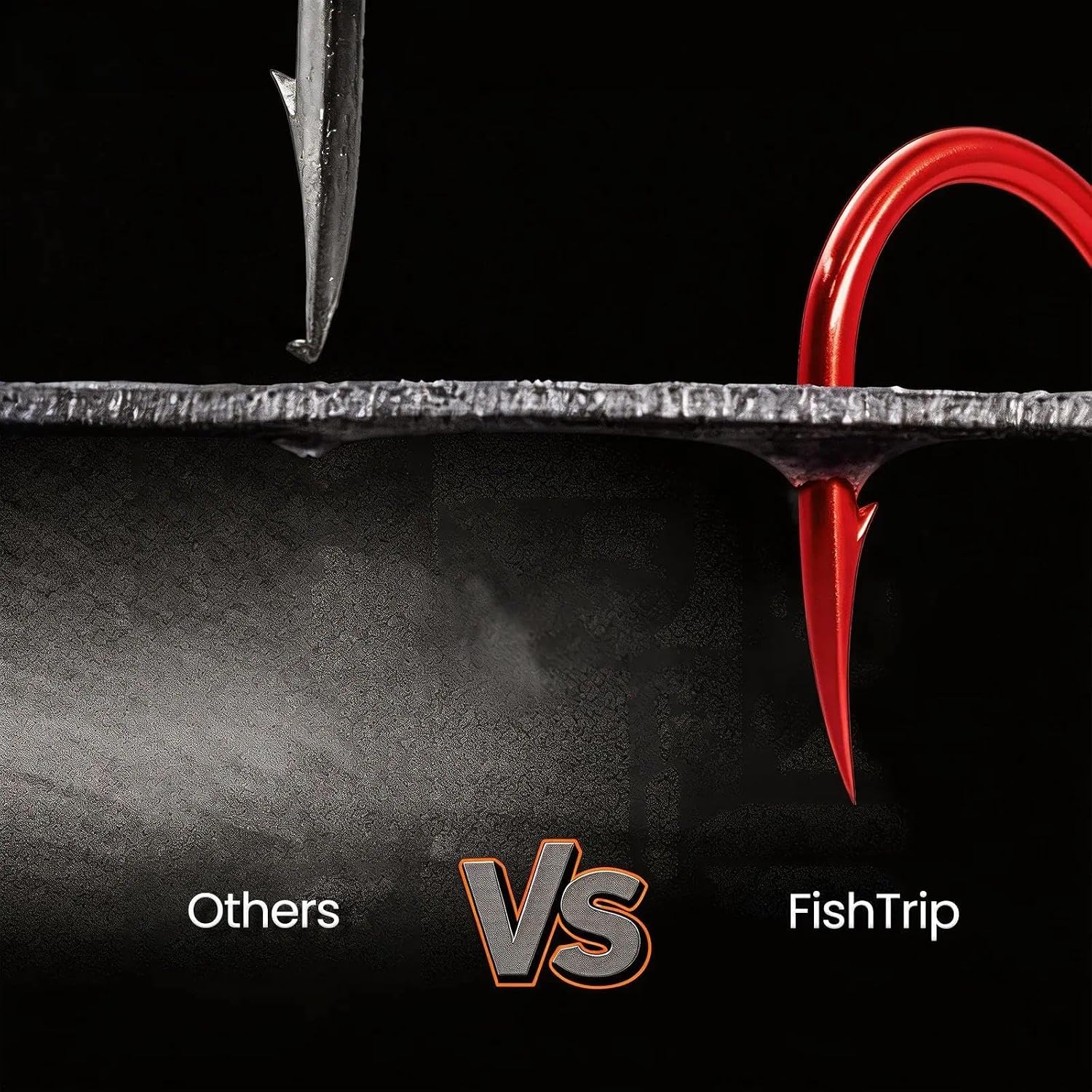 FishTrip 50/100/120/210Pcs Octopus Fishing Hooks for Saltwater & Freshwater