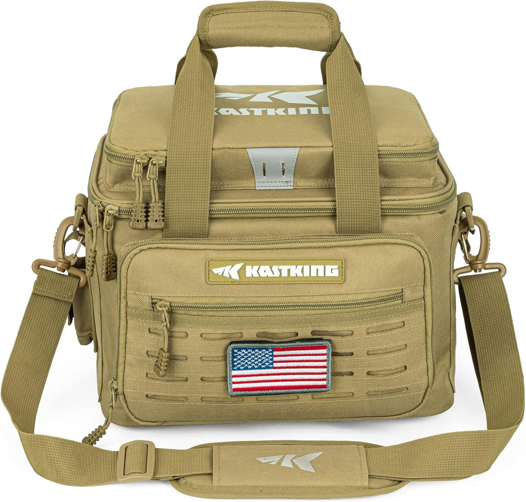 KastKing KarryAll Fishing Tackle Bag, Saltwater & Freshwater Gear Storage