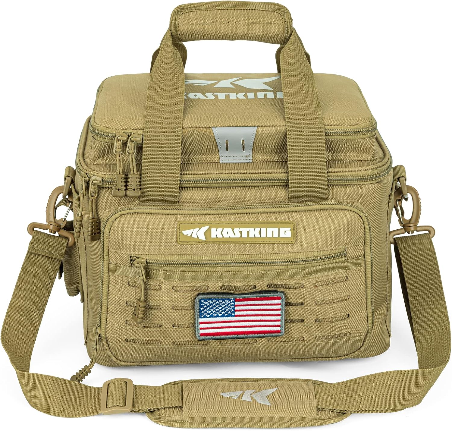 KastKing KarryAll Fishing Tackle Bag, Saltwater & Freshwater Gear Storage