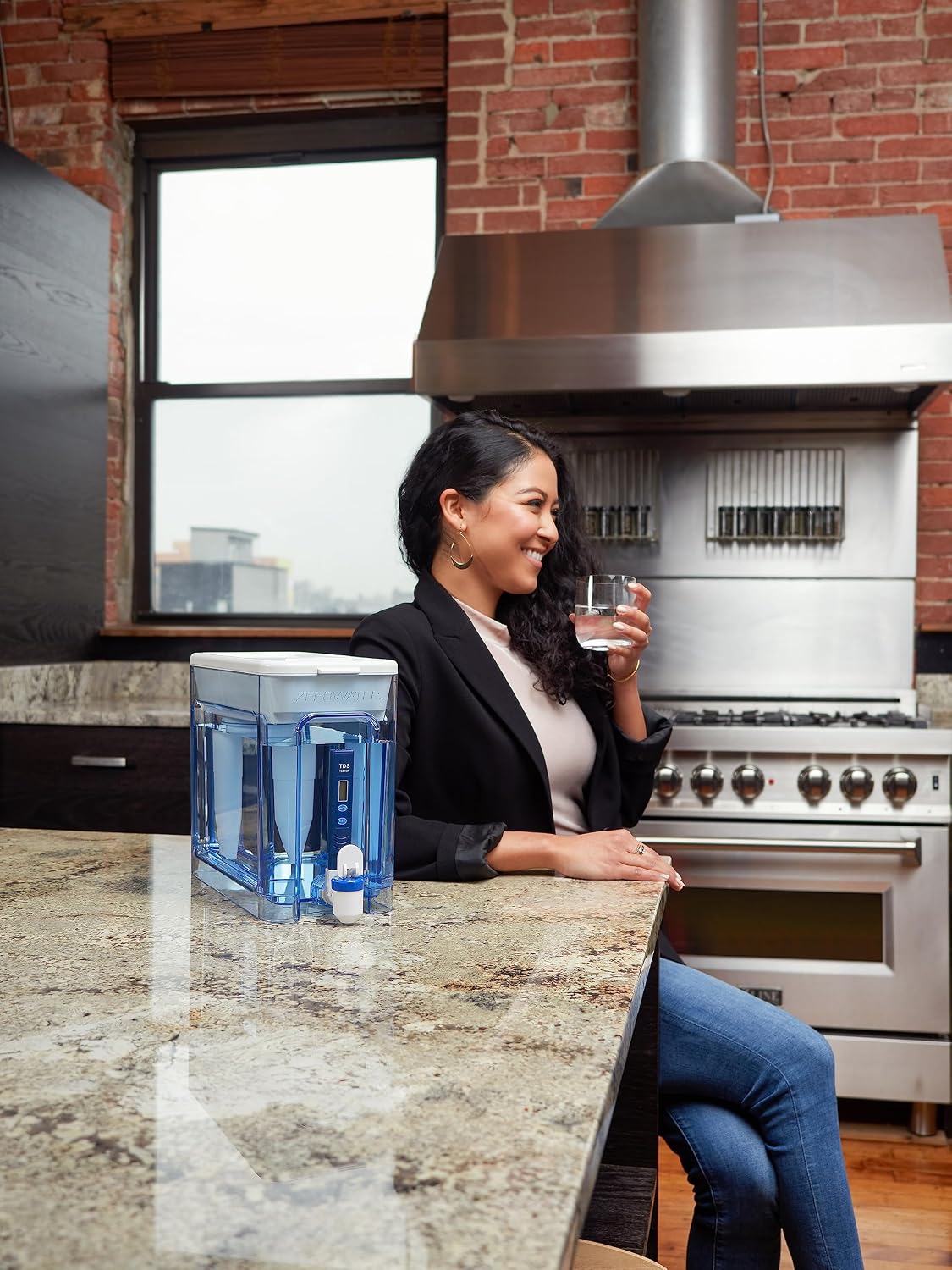 ZeroWater 32-Cup Water Filter Dispenser Removes PFOA/PFAS