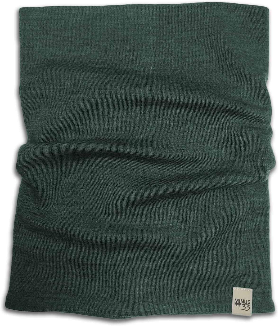 100% Merino Wool - Midweight Neck Gaiter - Skiing Neck Warmer - Winter Face Mask - Multipurpose Headwear