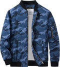MAGCOMSEN Men's Bomber Jacket Lightweight Windbreaker Spring Fall Jacket