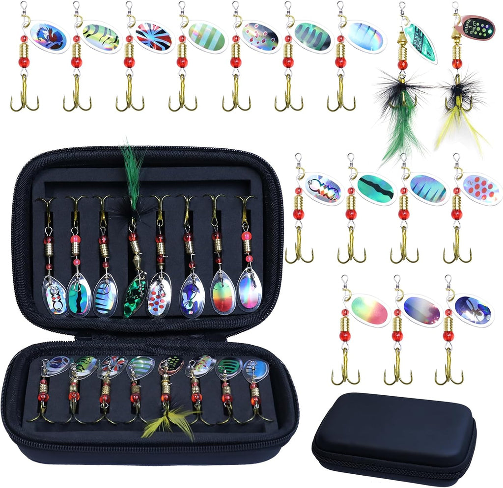 Inmorven Soft Fishing Lures Shad Minnow Swimbaits, Pre-Rigged Jig Head Paddle Tail Swimbaits for Freshwater and Saltwater, Jigs Fishing Bait for Bass Crappie Trout Walleye, Fishing Gifts for Men