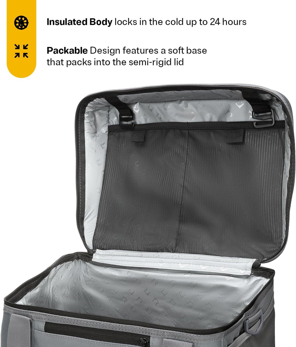 RTIC Everyday Cooler, Soft Sided Portable Insulated Cooling for Lunch, Beach, Drink, Beverage, Travel, Camping, Picnic, for Men and Women
