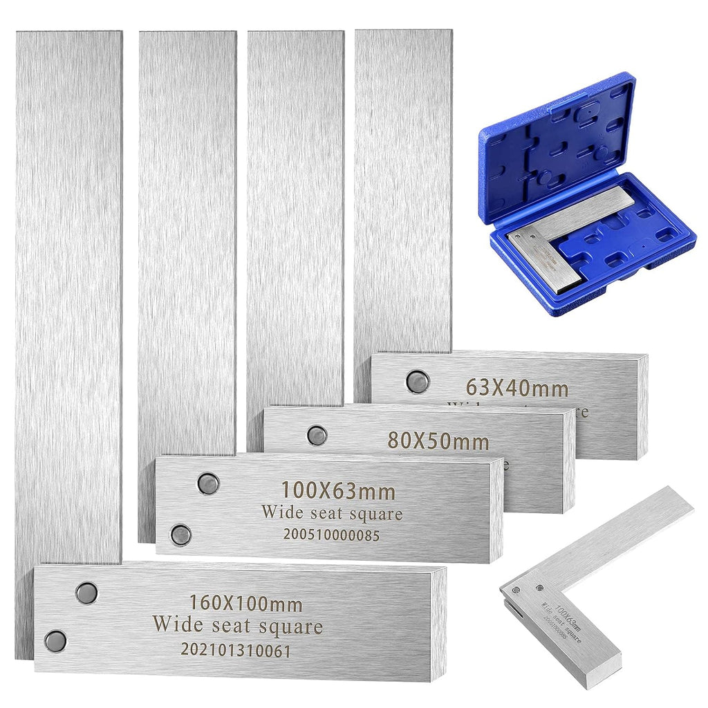 Frienda Machinist Square Set, 2", 3", 4" and 5" Precision Machinist Squares