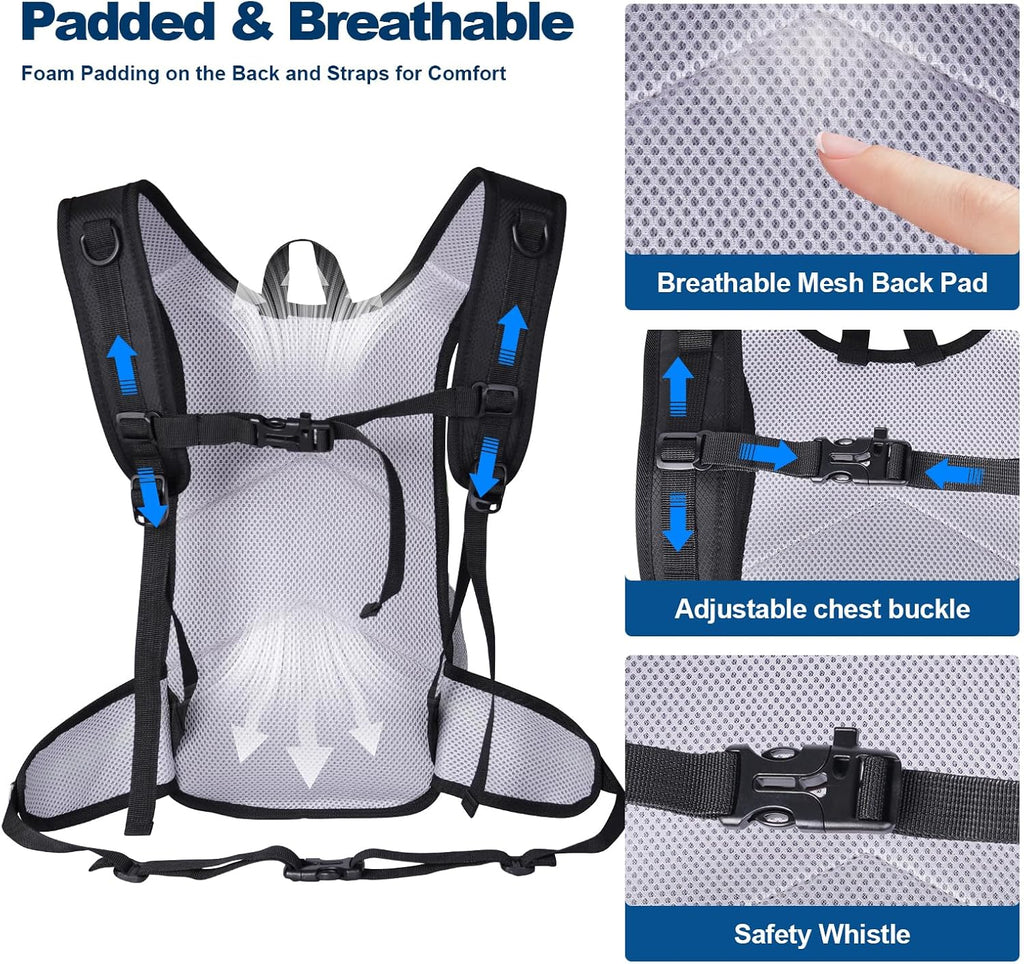 10L Small Hiking Backpack for Men Women, Lightweight Hiking Daypack