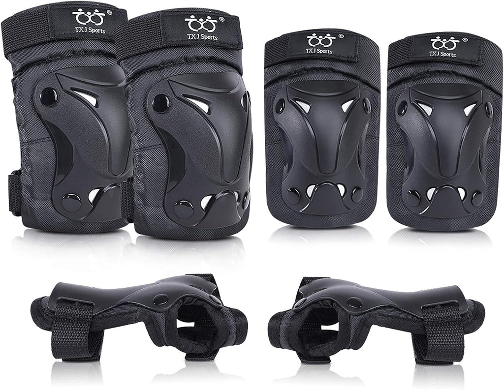 Kids/Youth Knee Pads Elbow Pads with Wrist Guards Protective Gear Set